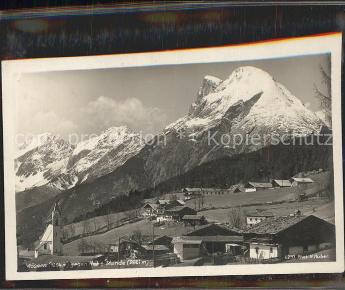 Moesern mit Hohe Munde