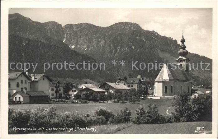 Grossgmain mit Lattengebirge