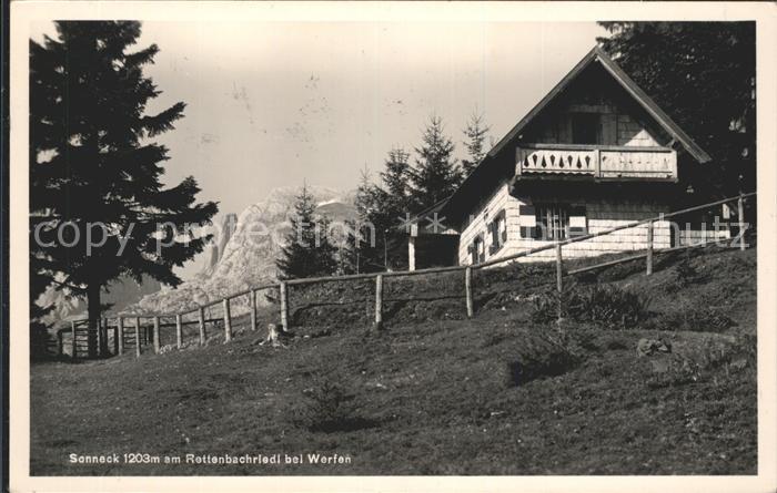 Werfen Salzburg Haus Sonneck am Rottenbachriedl