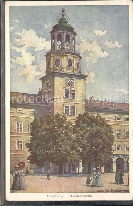 Salzburg Oesterreich Glockenspiel