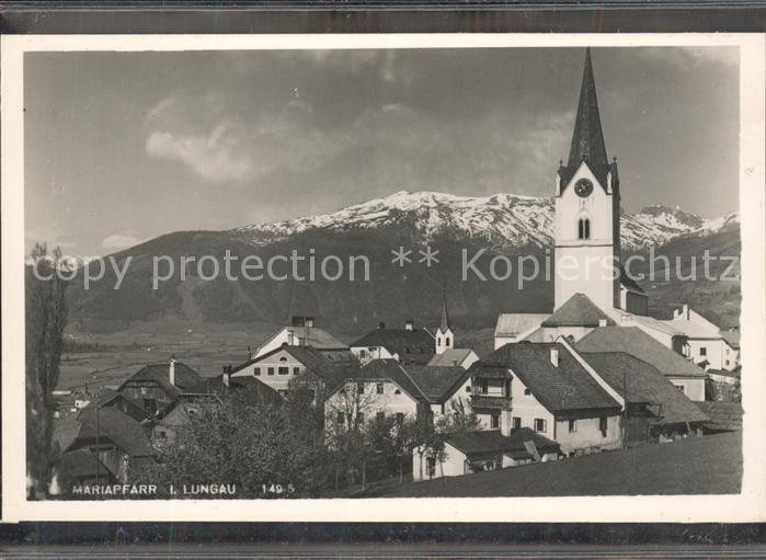 Mariapfarr Ortsblick mit Kirche