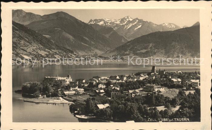 Zell See Panorama See Tauern