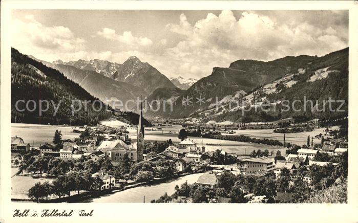 Zell Ziller Tirol Panorama