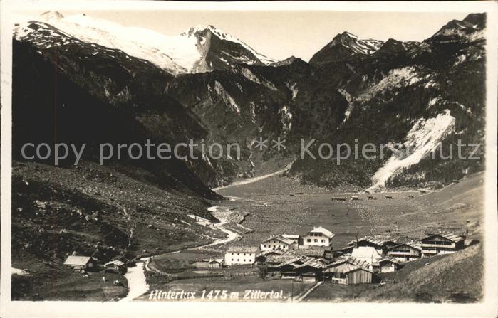 Hintertux Zillertal Panorama