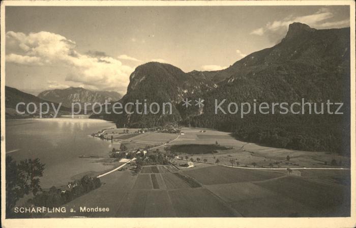 Scharfling Panorama mit Mondsee