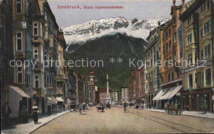 Innsbruck Maria Theresienstrasse Saeule