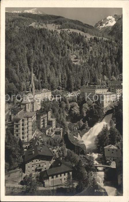 Bad Gastein Villa Viktoria Wasserfall in Stadt