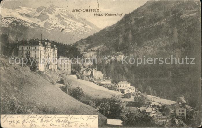Bad Gastein Hotel Kaiserhof