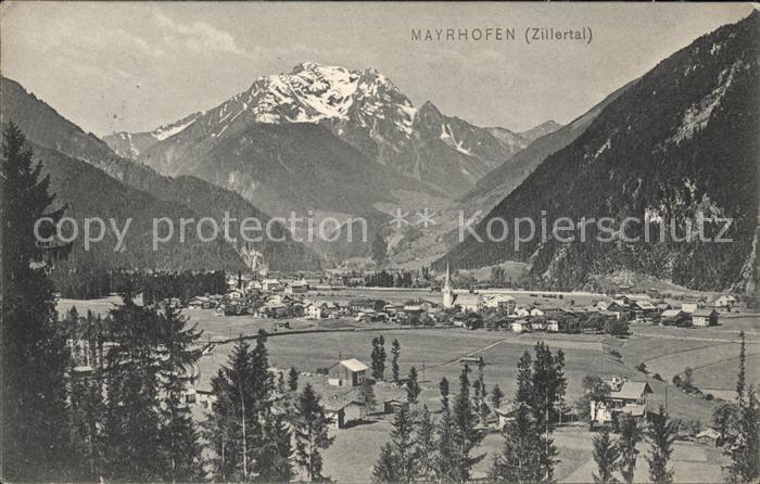 Mayrhofen Zillertal Panorama