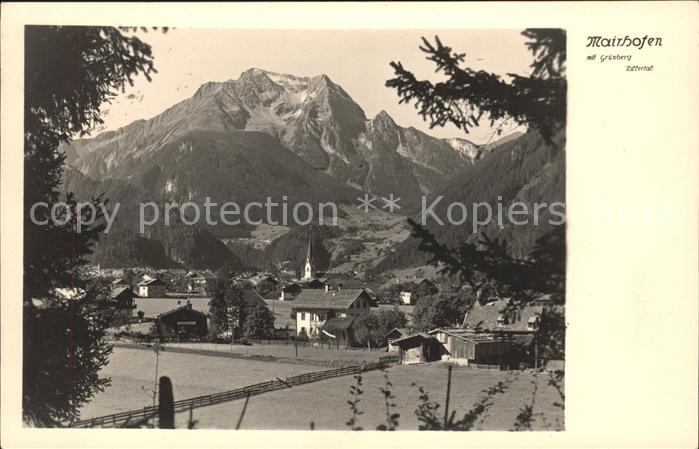 Mayrhofen Zillertal Panorama