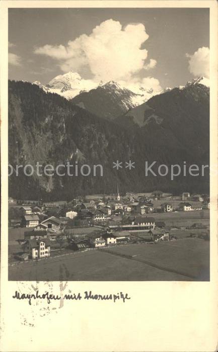 Mayrhofen Zillertal Panorama