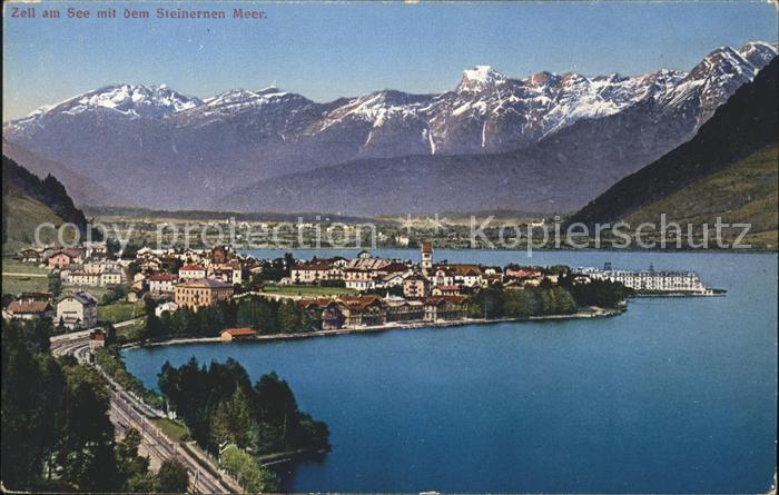 Zell See Panorama See Steinernes Meer