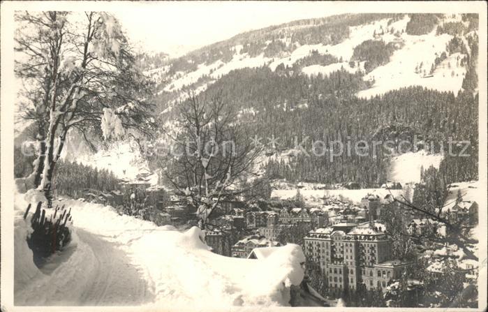Bad Gastein Panorama im Schnee