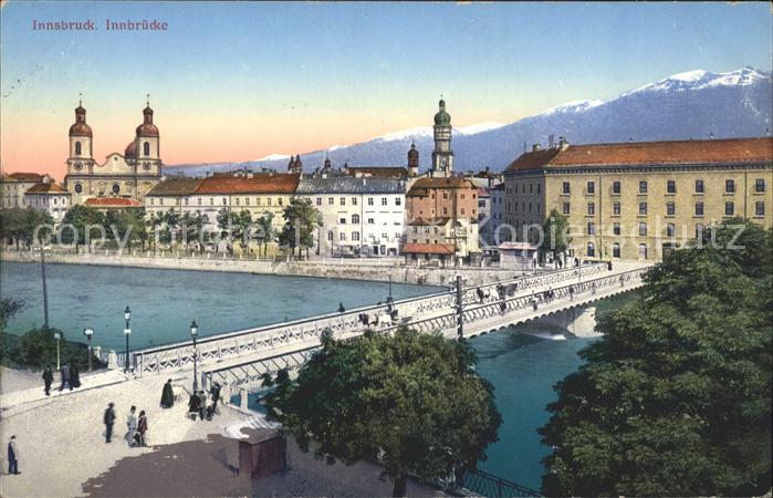 Innsbruck Panorama mit Innbruecke