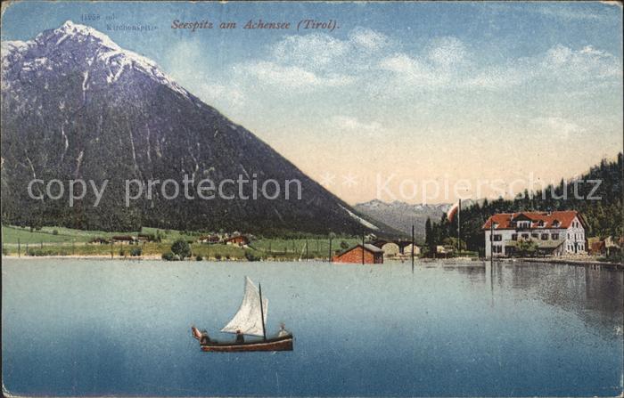 Seespitz Panorama am Achensee