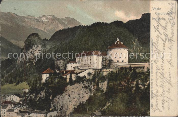 Kufstein Tirol Veste Geroldseck