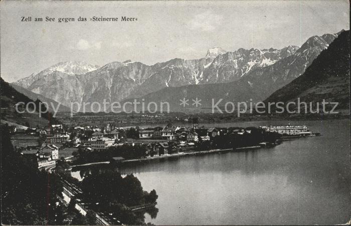 Zell See Panorama See Steinernes Meer
