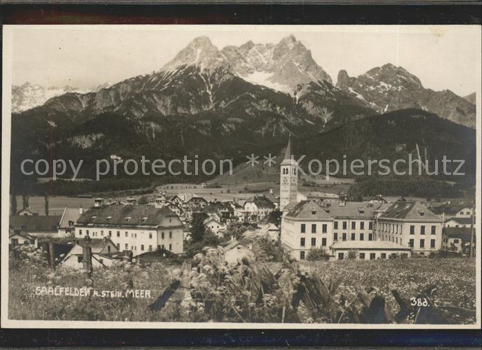 Saalfelden Steinerne Meer Panorama