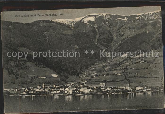 Zell See Panorama am See