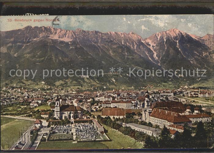 Innsbruck Panorama gegen Norden