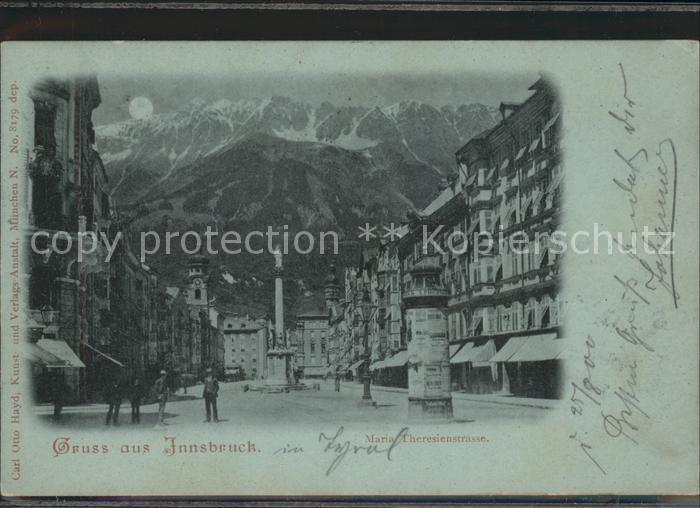 Innsbruck Maria Theresienstrasse Saeule