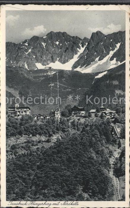 Innsbruck Hungerburg mit Nordkette Bergbahn