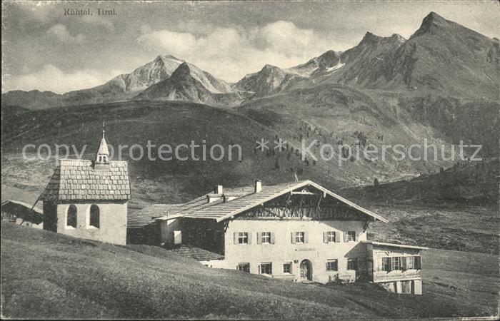 Tirol Region Kühtal Haus Kirche