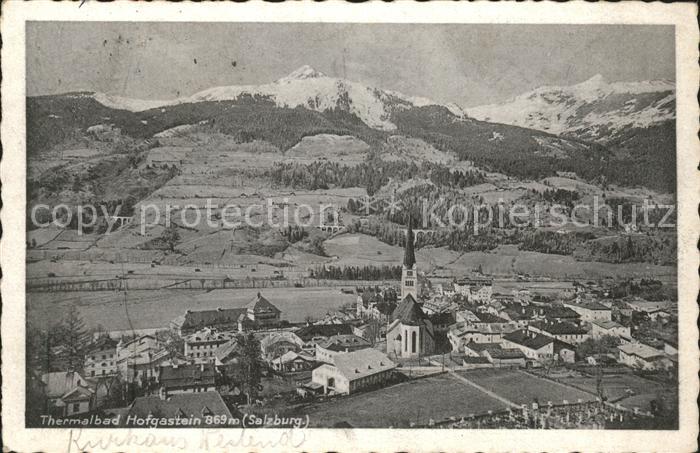 Hofgastein Bad Gastein Panorama