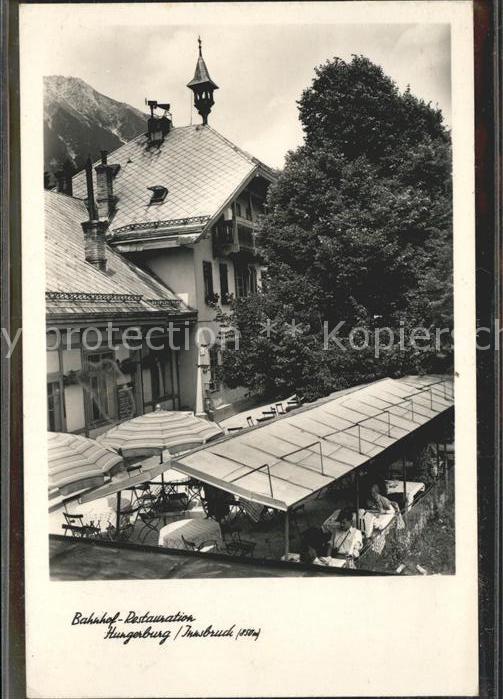 Innsbruck bahnhof Restaurant Hungerberg