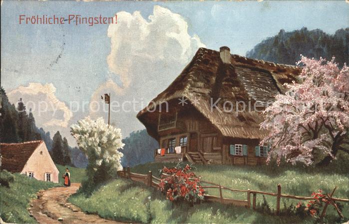 Pfingsten Pentecost Pentecote Schwarzwaldhaus