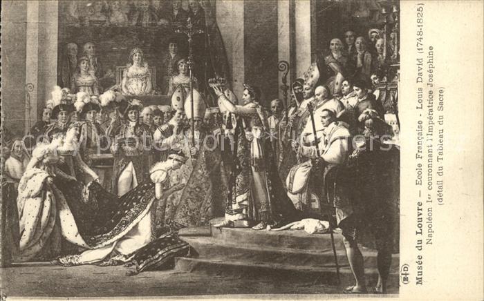 Napoleon Bonaparte couronnant l'Imperatrice Josephine Muse