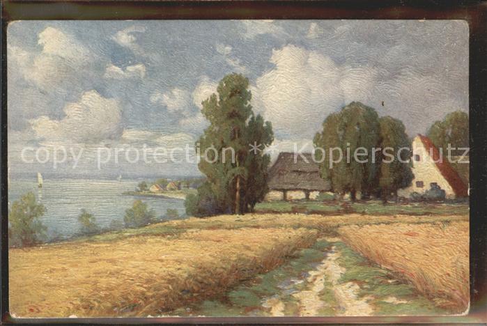 Kuenstlerkarte W. Hoy Nr. 1245 Hochsommer