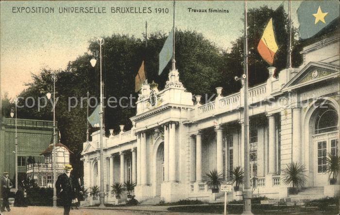 Exposition Bruxelles 1910 Travaux Feminins