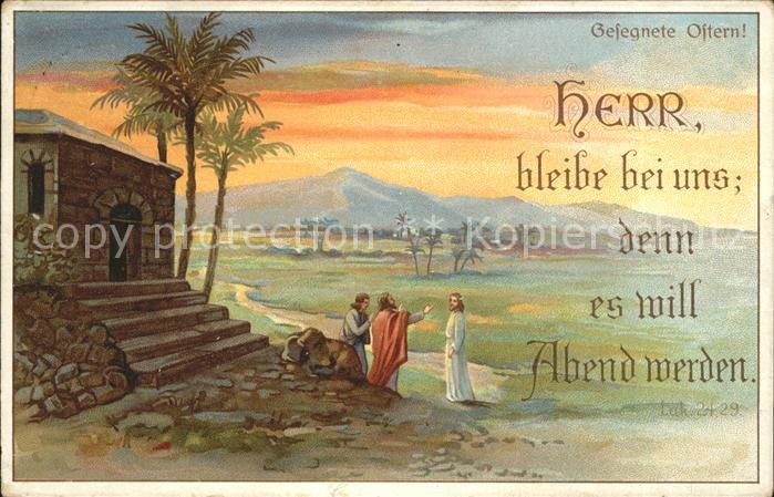 Oster Es will Abend werden