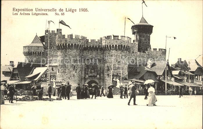 Exposition Universelle Liege 1905 Les Arenes Liegeoises No. 65