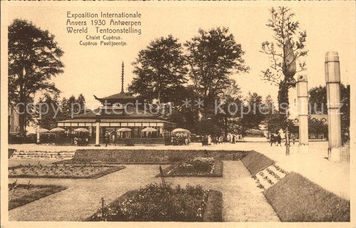 Exposition Internationale Antwerpen 1930 Chalet Cuperus