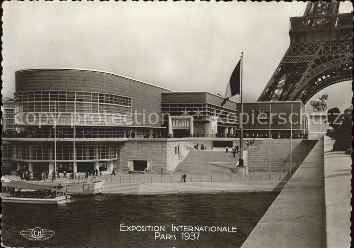 Exposition Internationale Paris 1937 IoIo Pavillon de la Belgique