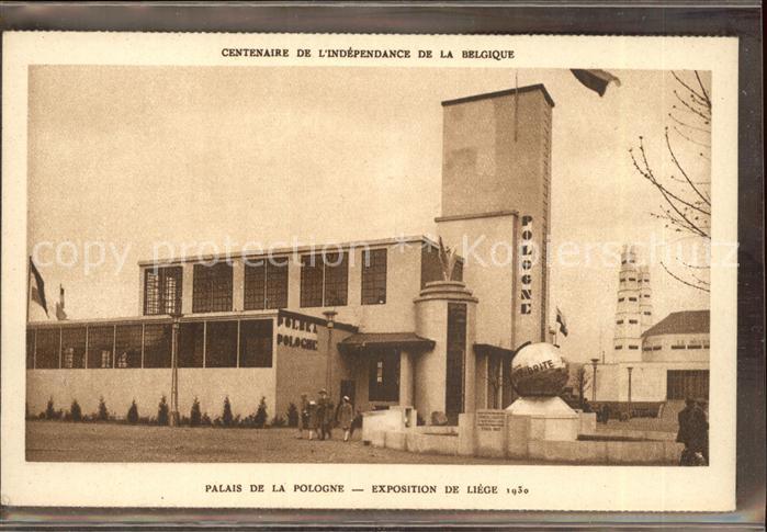 Exposition Liege 1930 Palais de la Pologne