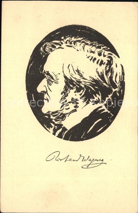 Wagner Richard Komponist Mappenwerk Grosse Deutsche Männer