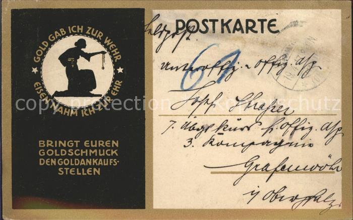 Goldschmied Schmuck Politik WK1