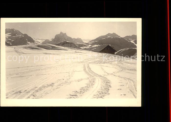 St Anton Arlberg Ulmer H?tte Bergh?tte mit Patteriol Lechtaler Alpen