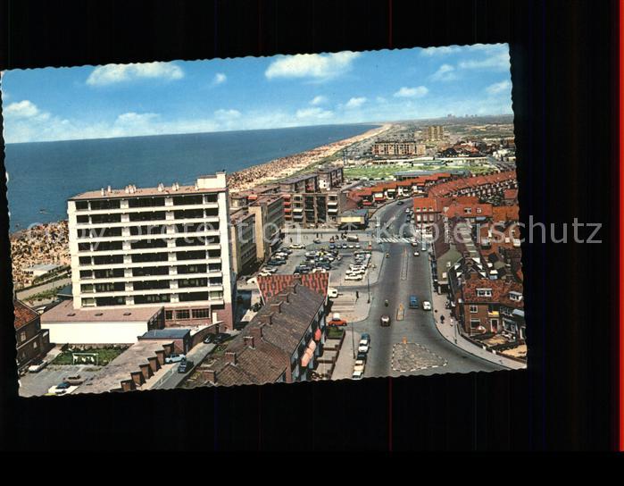 Zandvoort Holland aan Zee Panorama Strand