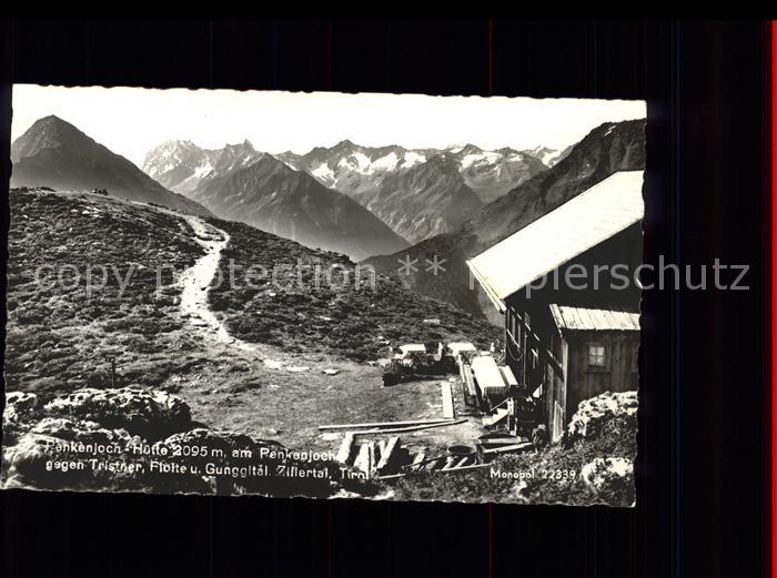 Penkenhaus  Penkenjochhuette am Penkenjoch Schutzhuette Tuxer Alpen Tristner Flo