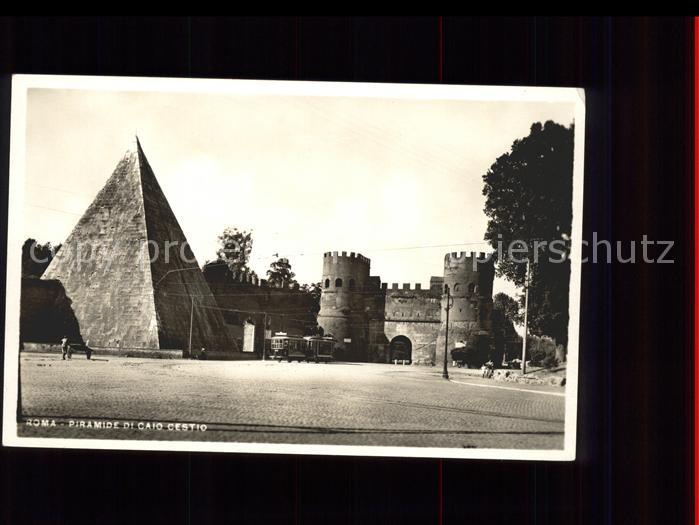 Rom Roma Piramide di Caio Cestio Cestius Pyramide