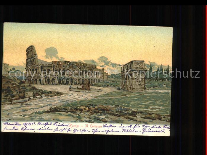 Rom Roma Colosseo Kolosseum Ruinen Antike