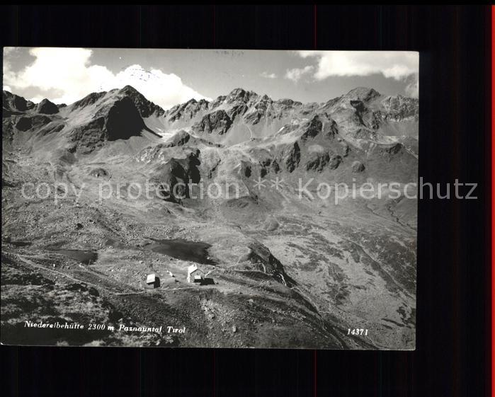 Kappl Tirol Niederelbehuette Schutzhuette Verwallgruppe Paznauntal Alpenpanorama