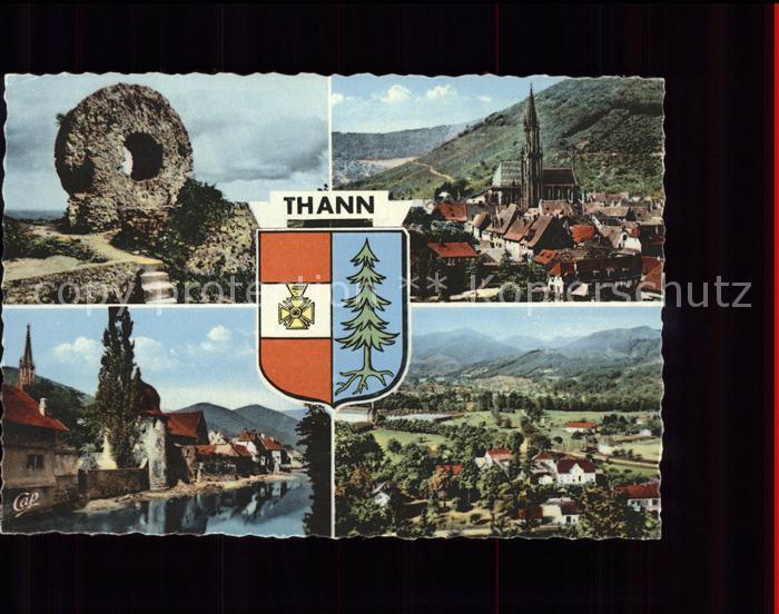 Thann Haut Rhin Elsass Oeil de la Sorciere Vue generale Bords