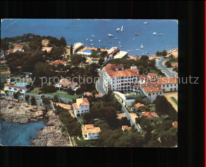 S Agaro Hotelanlage Hafen Fliegeraufnahme