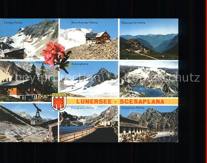Brand Bludenz Schutzhütten Vorarlberg Lunersee Scesap