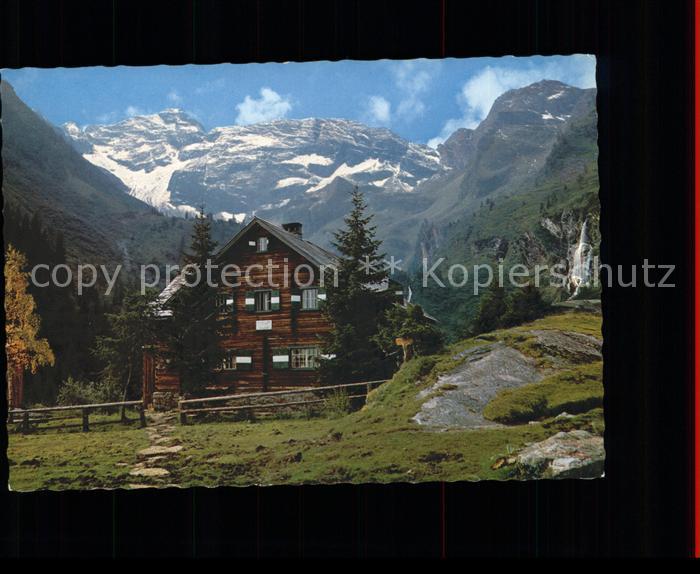 Hans Woedl Huette mit Hoher Wildstelle Schutzhütte Schlad